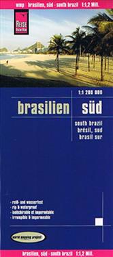 Reise Know-How Landkarte Brasilien, Süd 1 : 1.200.000