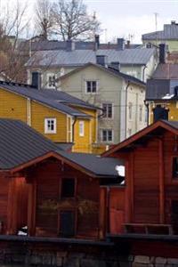 Wooden Houses in Porvoo Finland Journal: 150 Page Lined Notebook/Diary