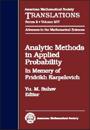 Analytic Methods in Applied Probability: In Memory of Fridrikh Karpelevich