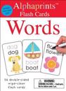 Alphaprints: Wipe Clean Flash Cards Words