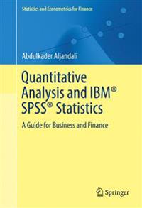 Quantitative Analysis and Spss
