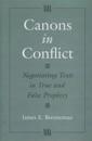 Canons in Conflict