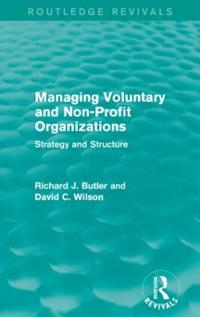 Managing Voluntary and Non-Profit Organizations