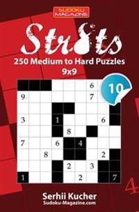 Str8ts - 250 Medium to Hard Puzzles 9x9