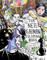 The Neil Gaiman Coloring Book: Coloring Book for Adults and Kids