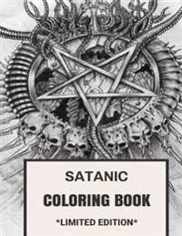 Satanic Coloring Book: Laveyan Inspired Satanic Bible Adult Coloring Book