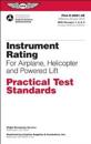 Instrument Rating Practical Test Standards for Airplane, Helicopter and Powered Lift
