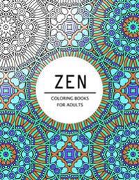 Zen Coloring Books For Adults: Coloring pages for adults