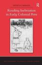 Reading Inebriation in Early Colonial Peru