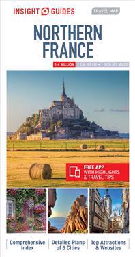 Insight Travel Maps Northern France