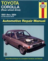 Toyota Corolla (Rear Wheel Drive) Australian Automotive Repair Manual