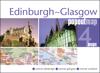 Edinburgh and Glasgow PopOut Map
