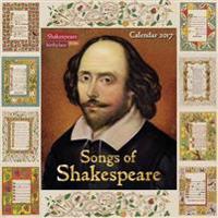 Shakespeare Birthplace Trust - Songs of Shakespeare Wall Calendar 2017