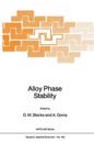 Alloy Phase Stability