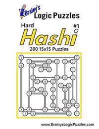 Brainy's Logic Puzzles Hard Hashi #1: 200 15x15 Puzzles