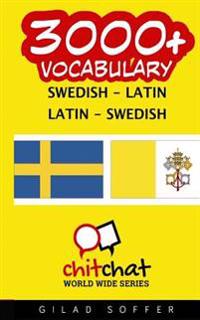 3000+ Swedish - Latin Latin - Swedish Vocabulary