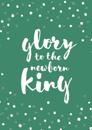 Pack of 6 (with env) - Glory to the newborn King