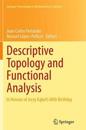 Descriptive Topology and Functional Analysis