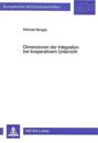 Dimensionen Der Integration Bei Kooperativem Unterricht