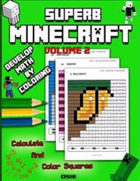 Superb Minecraft: Develop Math by Coloring