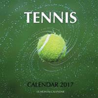 Tennis Calendar 2017: 16 Month Calendar