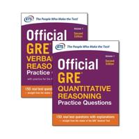 Official GRE Quantitative Reasoning Practice Questions + Official GRE Verbal Reasoning Practice Questions