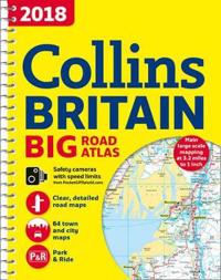 2018 collins big road atlas britain