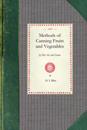 Methods of Canning Fruits and Vegetables