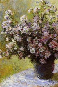 Claude Monet's 'Bouquet of Mallows' Art of Life Journal (Lined)