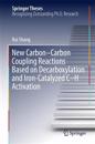 New Carbon–Carbon Coupling Reactions Based on Decarboxylation and Iron-Catalyzed C–H Activation