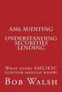 AML Auditing - Understanding Securities Lending