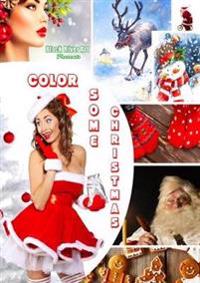 Color Some Christmas Grayscale Coloring Book