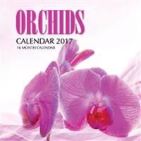 Orchids Calendar 2017: 16 Month Calendar