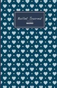 Bullet Journal. Hearts: Soft Cover, 5.5 X 8.5 Inch, 130 Pages