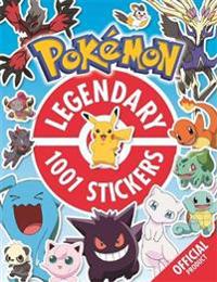 The Official Pokemon Legendary 1001 Stickers