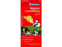 Belgium 2017Luxembourg National Map 716