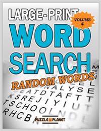 Large Print Word Search: Random Words: Word Search Puzzle Books for Adults
