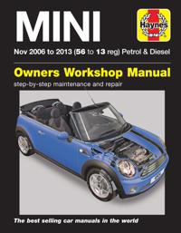 Mini petrol and diesel owners workshop manual 2006-2013