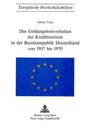 Das Geldangebotsverhalten Der Kreditinstitute in Der Bundesrepublik Deutschland Von 1957 Bis 1970