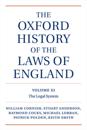 The Oxford History of the Laws of England, Volumes XI, XII, and XIII