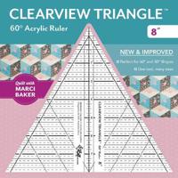 Clearview Triangle (TM) 60 Degrees Acrylic Ruler 8