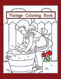 Vintage Coloring Book: Vintage Drawings from 1944