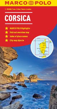 MARCO POLO Karte Korsika 1:150 000