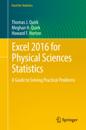 Excel 2016 for Physical Sciences Statistics