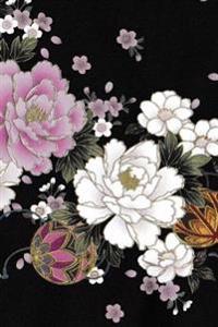Journal: Japanese Flower Embroidery Print