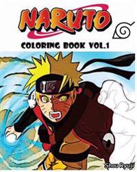 Naruto: Coloring Book: Series (Vol.1): Sketch Coloring Book