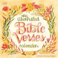 The Illustrated Bible Verses 2018 Calendar