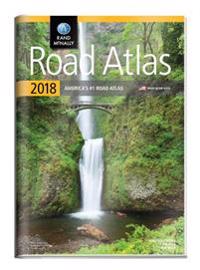 2018 Rand McNally Road Atlas with Protective Vinyl Cover