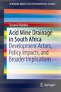 Acid Mine Drainage in South Africa