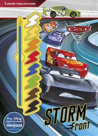 Disney Pixar Cars 3 Storm Front: 3 Collectible Trading Cards Included